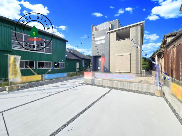 糸島市志摩サンセットロード第1-1棟（1号棟）の外観|デザイン性のある外観です。