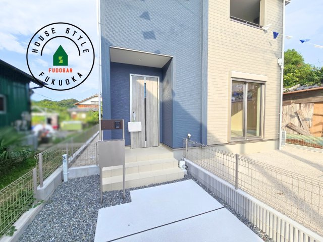 糸島市志摩サンセットロード第1-1棟（1号棟）の玄関|おでかけの時も帰った時も、「我が家」を最初に感じでもらえる素敵な空間に。