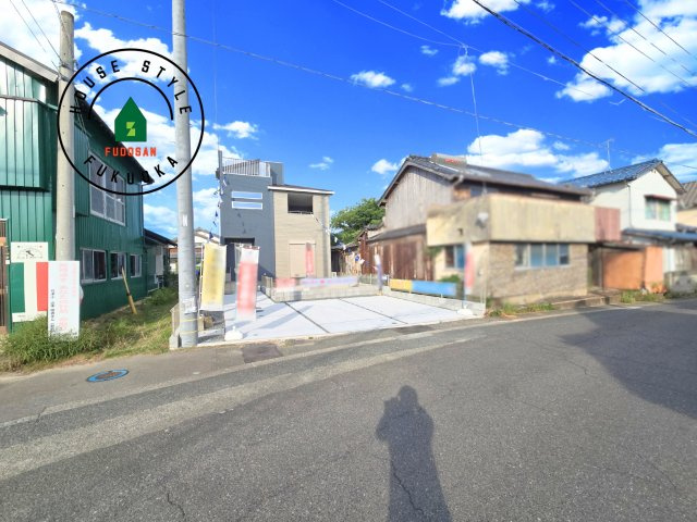 糸島市志摩サンセットロード第1-1棟（1号棟）の前面道路含む現地写真|見学の時間などお気軽にお問い合わせ下さい。