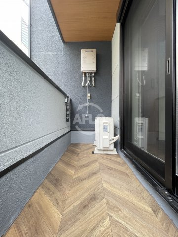 L.fino岸里WESTのバルコニー|L.fino岸里WEST(エル.フィーノキシノサトウェスト) 　バルコニー