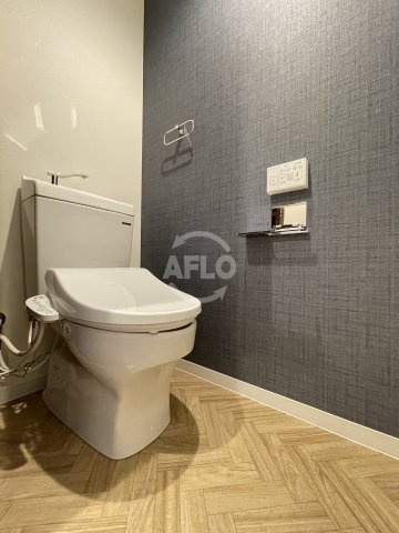 L.fino岸里WESTのトイレ|L.fino岸里WEST(エル.フィーノキシノサトウェスト) 　温水洗浄便座