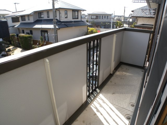 エルビエントのバルコニー