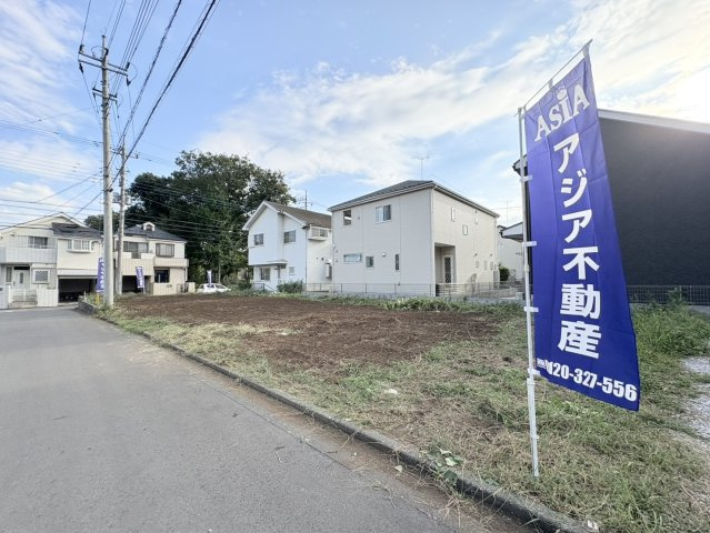 狭山市水野　建築条件なし売地　「入曽駅」徒歩27分　敷地92坪　【山王小学区】の外観