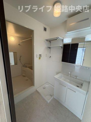 【洗面所】 | 岩端町戸建 3