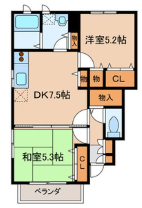 フォレストの間取り