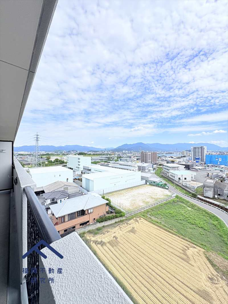クローバーマンション空港東2の展望