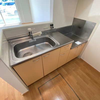 【キッチン】 | カーサヴェルデ（東淀川） | 収納付きの広々としたキッチンです