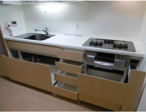 フューズ・コート175　オートロック　宅配BOX　高層階　　のキッチン