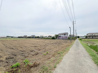 【外観】 | 川越市鹿飼　建築条件なし売地　西武新宿線『本川越駅』5.7ｋｍ　【芳野小学区】