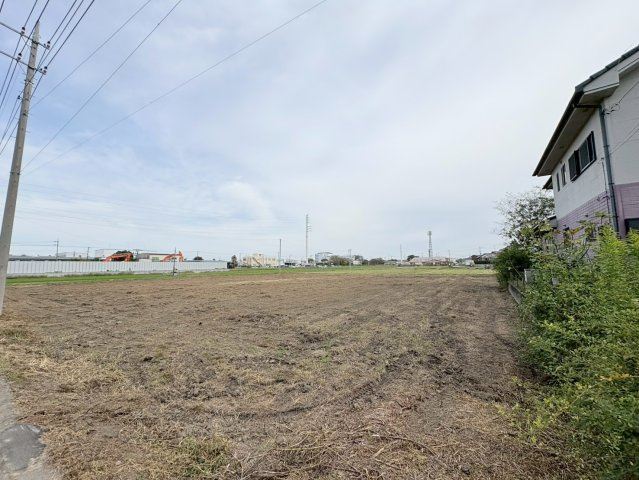 川越市鹿飼　建築条件なし売地　西武新宿線『本川越駅』5.7ｋｍ　【芳野小学区】の外観