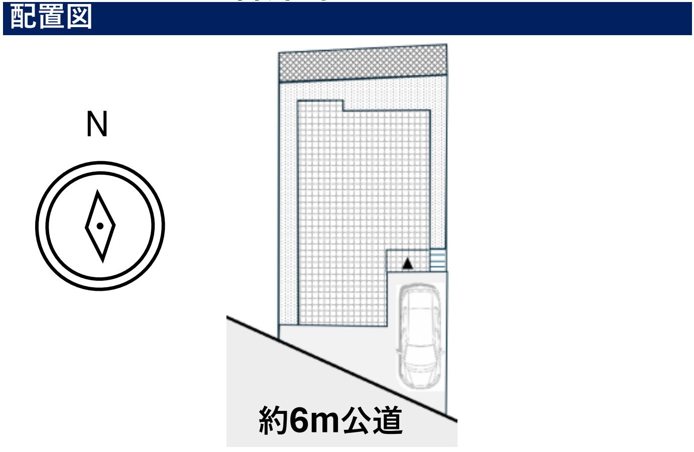 横浜市保土ヶ谷区岩井町 新築戸建て【仲介手数料無料】の区画図
