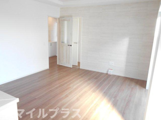 【居間・リビング】 | 郡山市富田町猪鹿野久保新築一戸建て1棟 | ゆったり過ごせるリビングです