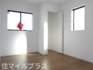 【洋室】 | 郡山市富田町猪鹿野久保新築一戸建て1棟 | 明るい洋室です