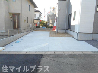 【駐車場】 | 郡山市富田町猪鹿野久保新築一戸建て1棟 | 駐車場の用意があります