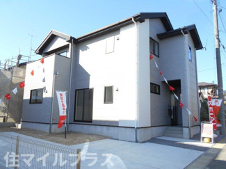 【外観】 | 郡山市富田町猪鹿野久保新築一戸建て1棟 | 建物外観を気になさる方へ、見た目の良い物件です