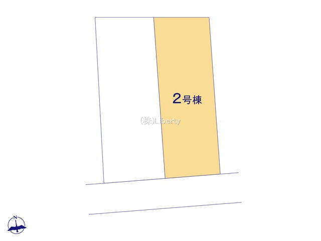 常総市新石下第8　新築戸建　2号棟の区画図