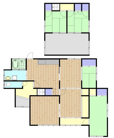 【間取り】 | 宗像市須恵4丁目 売戸建