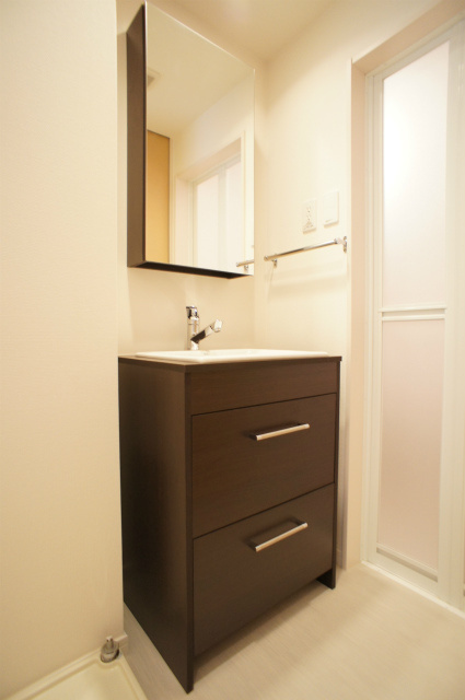 リブリ・鵠沼海岸の洗面所