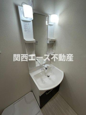 【洗面所】 | フジパレス弥刀駅北Ⅱ番館 | 同一商品