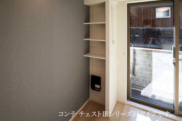 長後アパートの収納