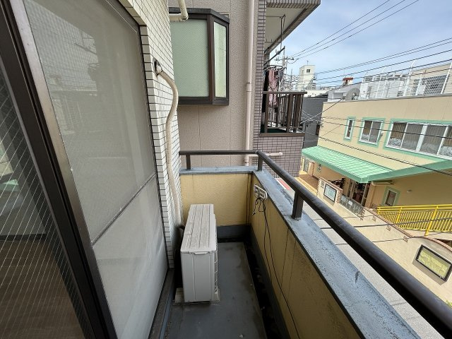 タートルシティ亀有のバルコニー