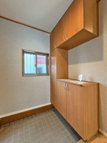 仙台市太白区袋原平淵　デザインリフォーム住宅♪の玄関