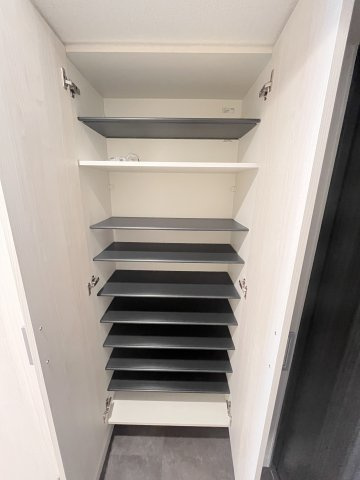 大阪市城東区東中浜２丁目の賃貸マンションの玄関