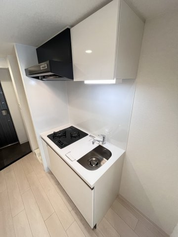 大阪市城東区東中浜２丁目の賃貸マンションのキッチン