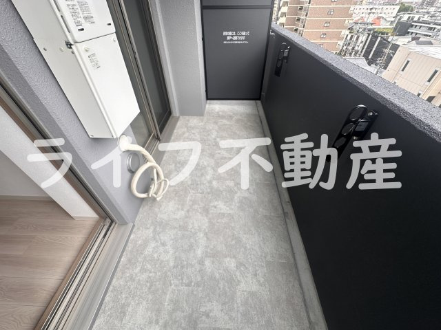 Allier鴻池元町のバルコニー
