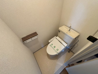 【トイレ】 | KUビル | 落ち着いた色調のトイレです