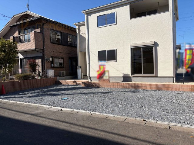 第1阿見町実穀　新築戸建て　1号棟の駐車場|4台駐車できるカースペース！