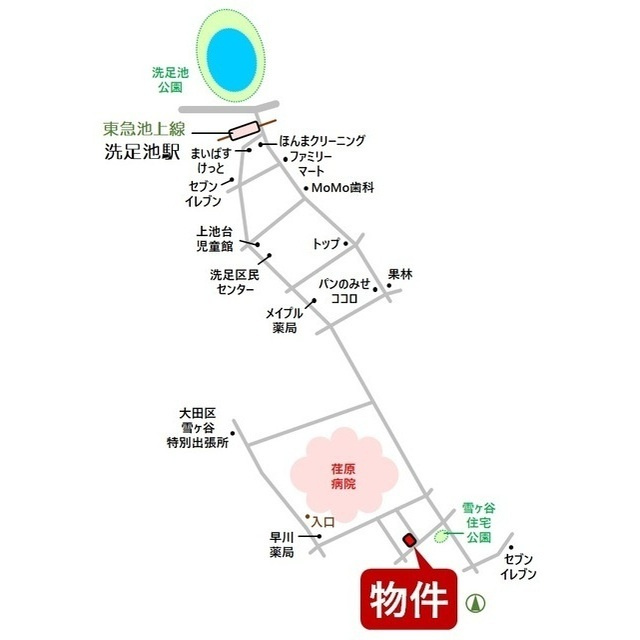 ライオンズマンション雪ヶ谷の外観|地図