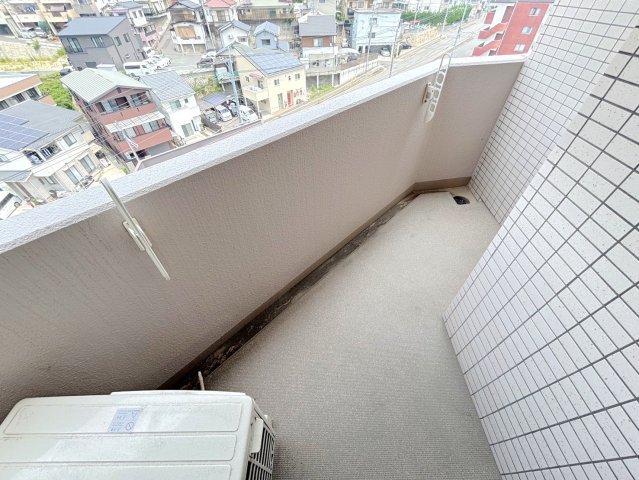 グラン・ドムール府中のバルコニー