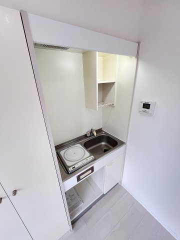 大阪市都島区片町１丁目の賃貸マンションのキッチン