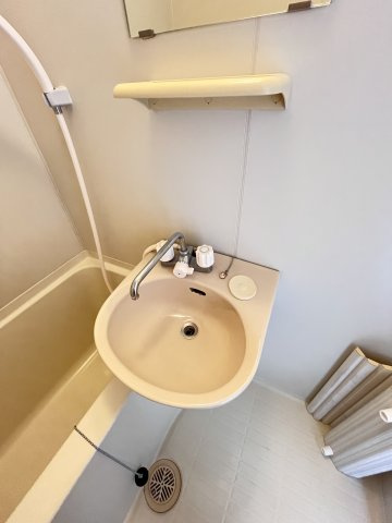 マンションスムスの洗面所