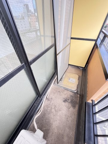 大阪市都島区片町１丁目の賃貸マンションのバルコニー