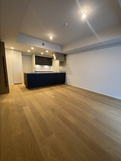 千代田区六番町の賃貸マンションの居間・リビング