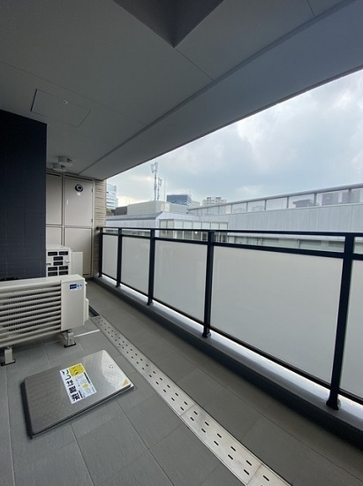 千代田区六番町の賃貸マンションのバルコニー|参照