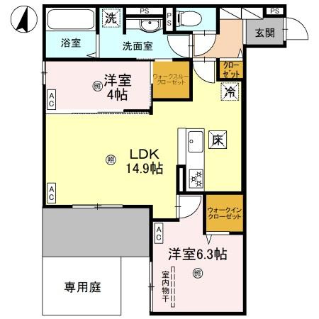 【間取り】 | CASA　MUKAINO