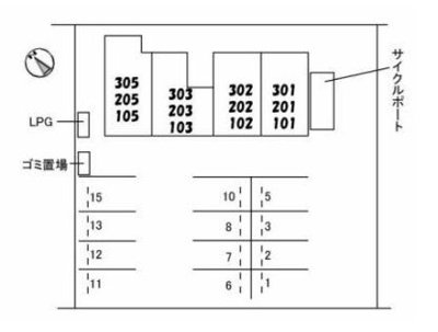 【区画図】 | グランベレオ千代田 | 配置図
