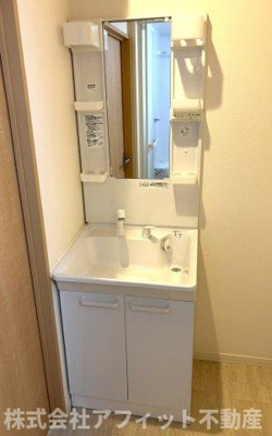 【洗面所】 | グランベレオ千代田 | 洗髪洗面化粧台