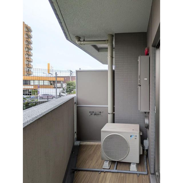 大田区西馬込２丁目の賃貸マンションのバルコニー