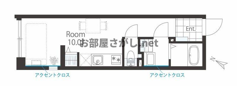 Crea渋谷初台 #渋谷区 #築浅 #デザイナーズの間取り