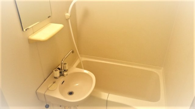 レオパレスエスペランサの浴室|現況優先