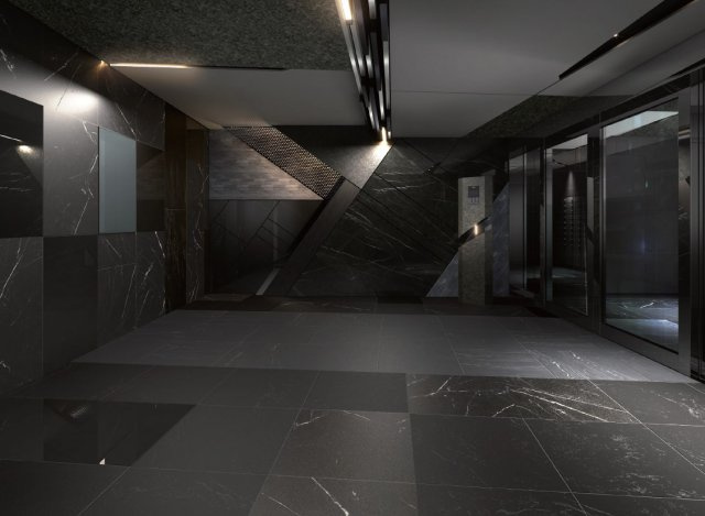 クレヴィスタ横浜関内のエントランス