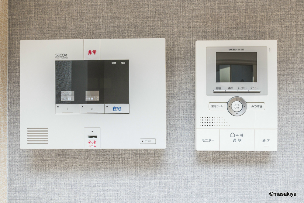 サン・シエルのセキュリティ|セコムセキュリティ・TVインターホン