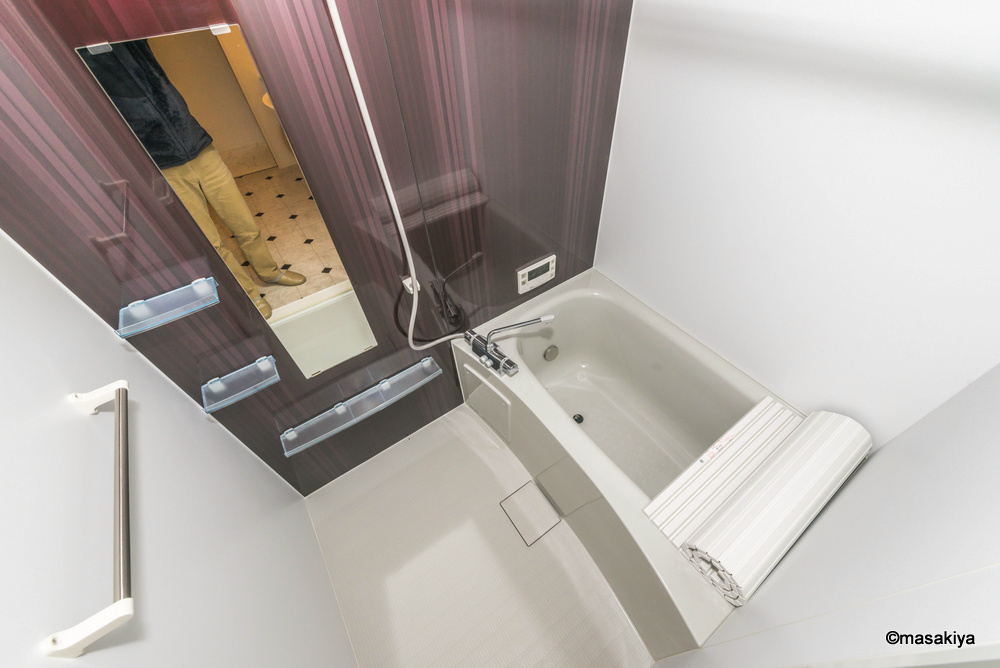 サン・シエルの浴室|お風呂　追い焚き・浴室乾燥機付きです。