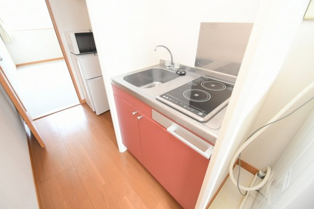 レオパレス花水のキッチン