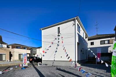 【外観】 | 大泉町吉田第12 アーネストワン | ついに建物完成いたしました！ぜひ一度ご見学ください♪
