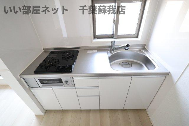 サンヒルズのキッチン|きれいなキッチンです